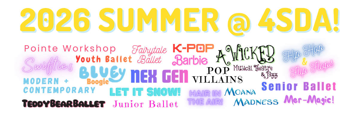 2026 Summer Programs listed by name in a mosaic pattern.